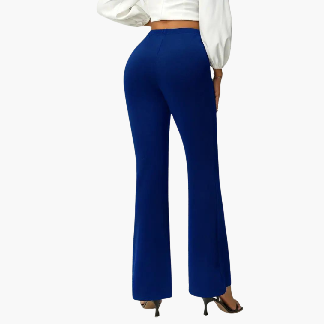 Elegant Flared Pants – for Women with Stretch Fit