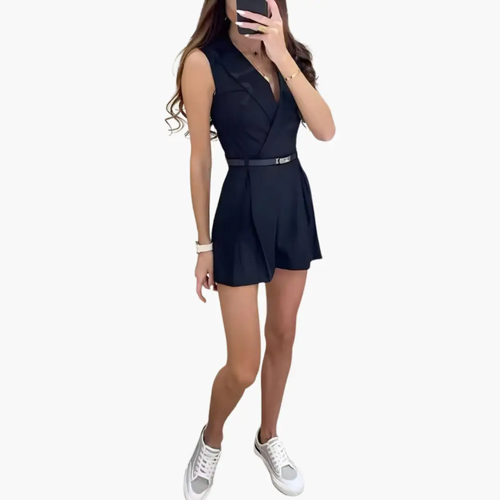 Stylish Jumpsuit for Women – Rosie Sleeveless and Modern