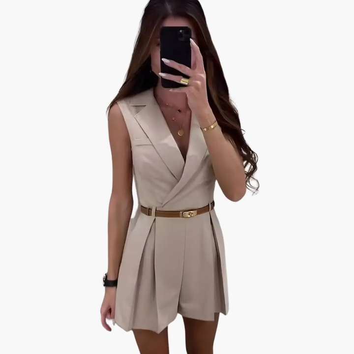 Stylish Jumpsuit for Women – Rosie Sleeveless and Modern