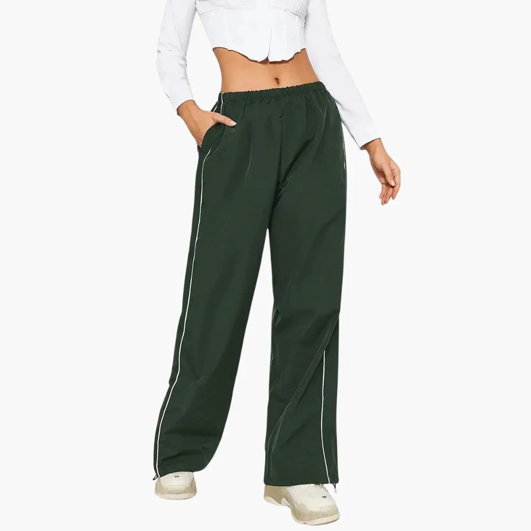 Women's Jogging Pants with Side Stripes
