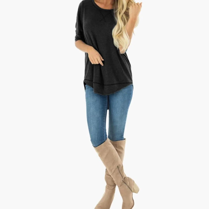 Women’s Allover Leopard Print T-Shirt Short Sleeve Crew Neck Top