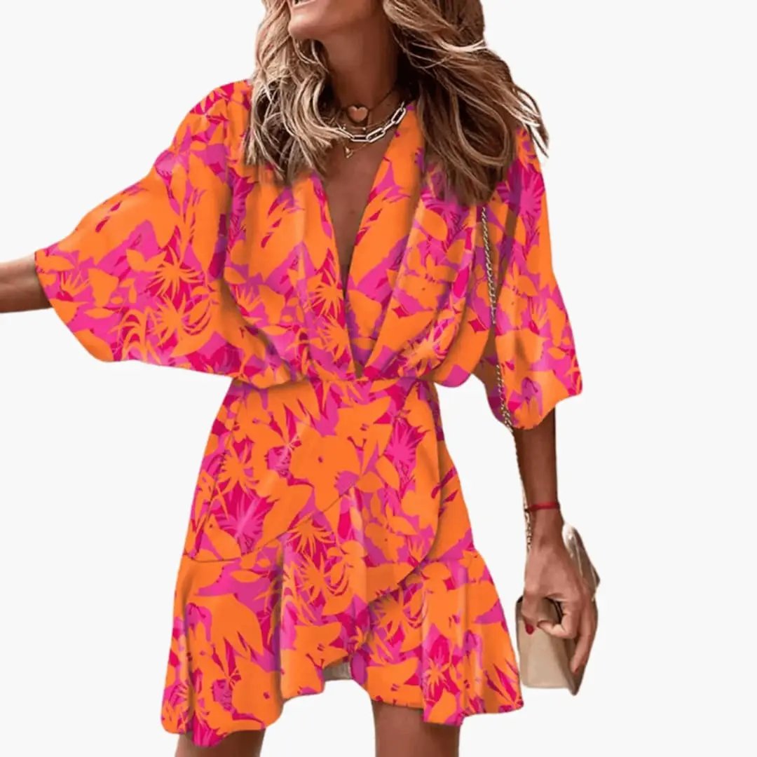 Women’s Batwing Sleeve Loose Fit Dress