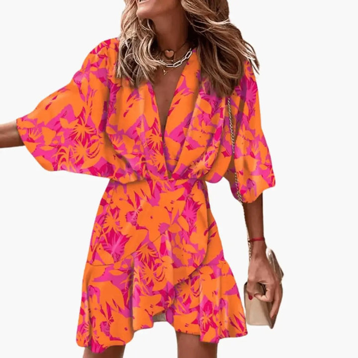 Women’s Batwing Sleeve Loose Fit Dress