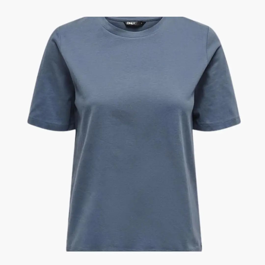 Women’s Classic Crew Neck Short Sleeve T-Shirt – Plain Everyday Top