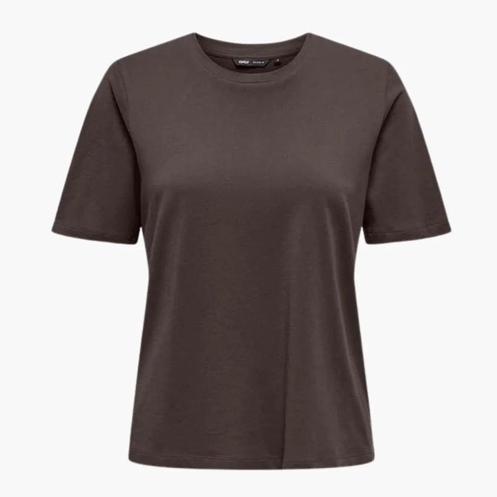 Women’s Classic Crew Neck Short Sleeve T-Shirt – Plain Everyday Top
