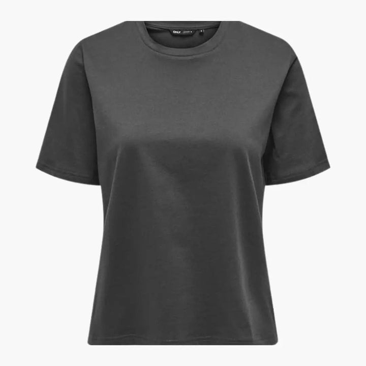 Women’s Classic Crew Neck Short Sleeve T-Shirt – Plain Everyday Top