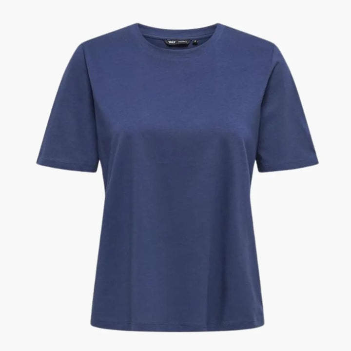 Women’s Classic Crew Neck Short Sleeve T-Shirt – Plain Everyday Top