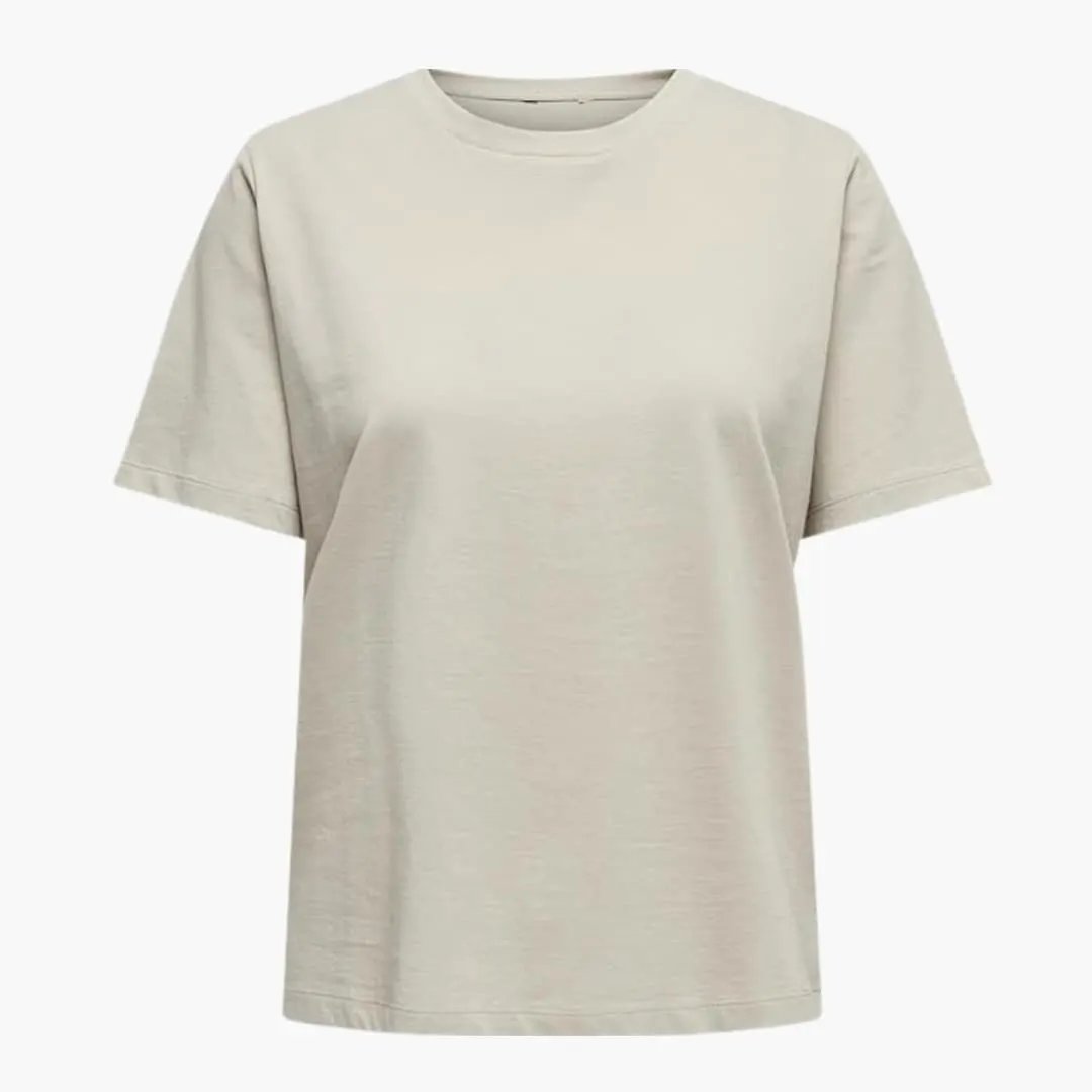 Women’s Classic Crew Neck Short Sleeve T-Shirt – Plain Everyday Top