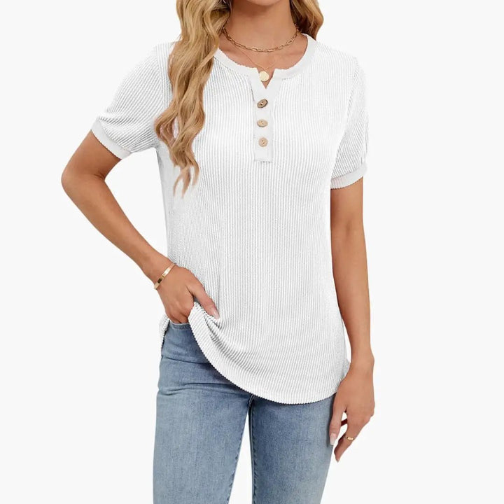 Women’s Blend V-Neck Short Sleeve T-Shirt