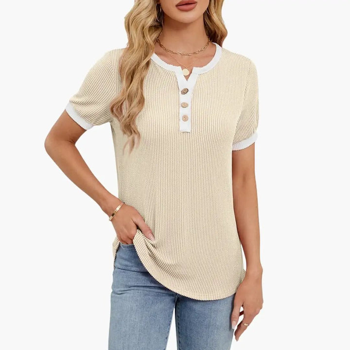 Women’s Blend V-Neck Short Sleeve T-Shirt