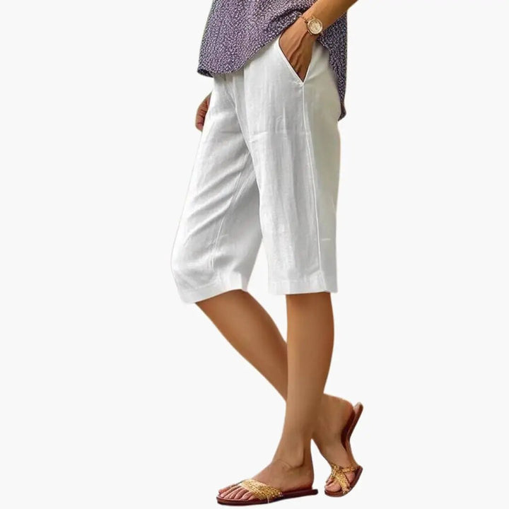 Women’s Drawstring Waist Shorts with Pockets Relaxed Fit Summer Shorts