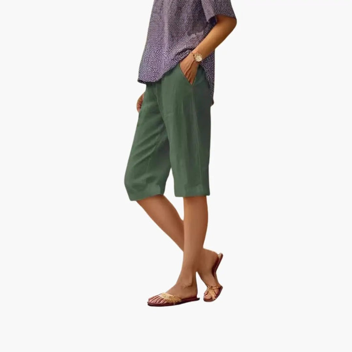 Women’s Drawstring Waist Shorts with Pockets Relaxed Fit Summer Shorts