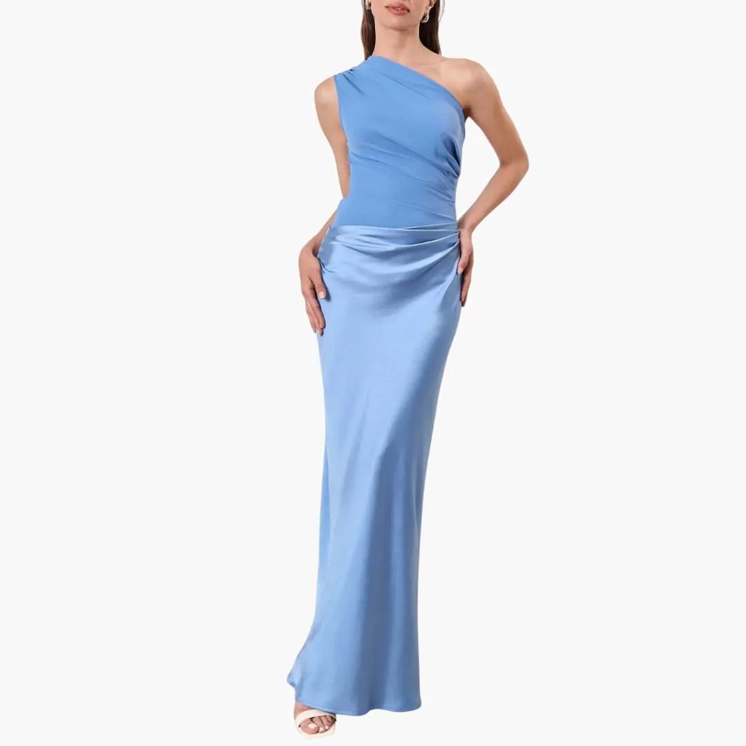 Women’s One-Shoulder Maxi Dress