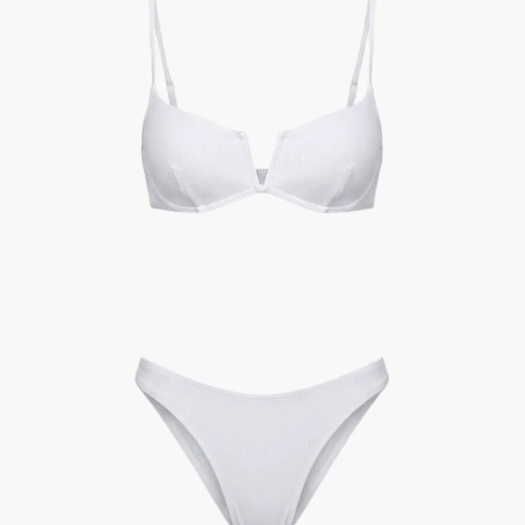Women’s Push-Up Bikini Set with Brazilian Cut Bottom