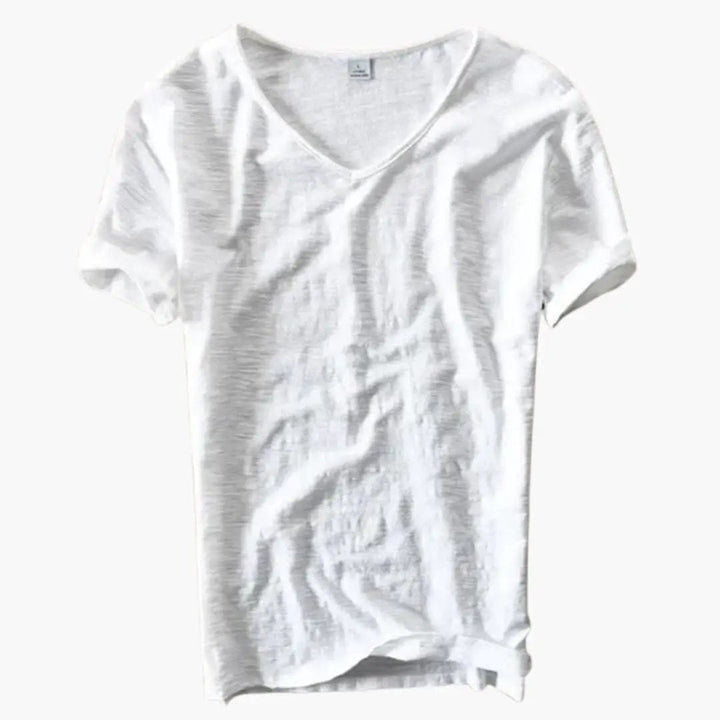 Women’s Short Sleeve V-Neck Pullover T-Shirt