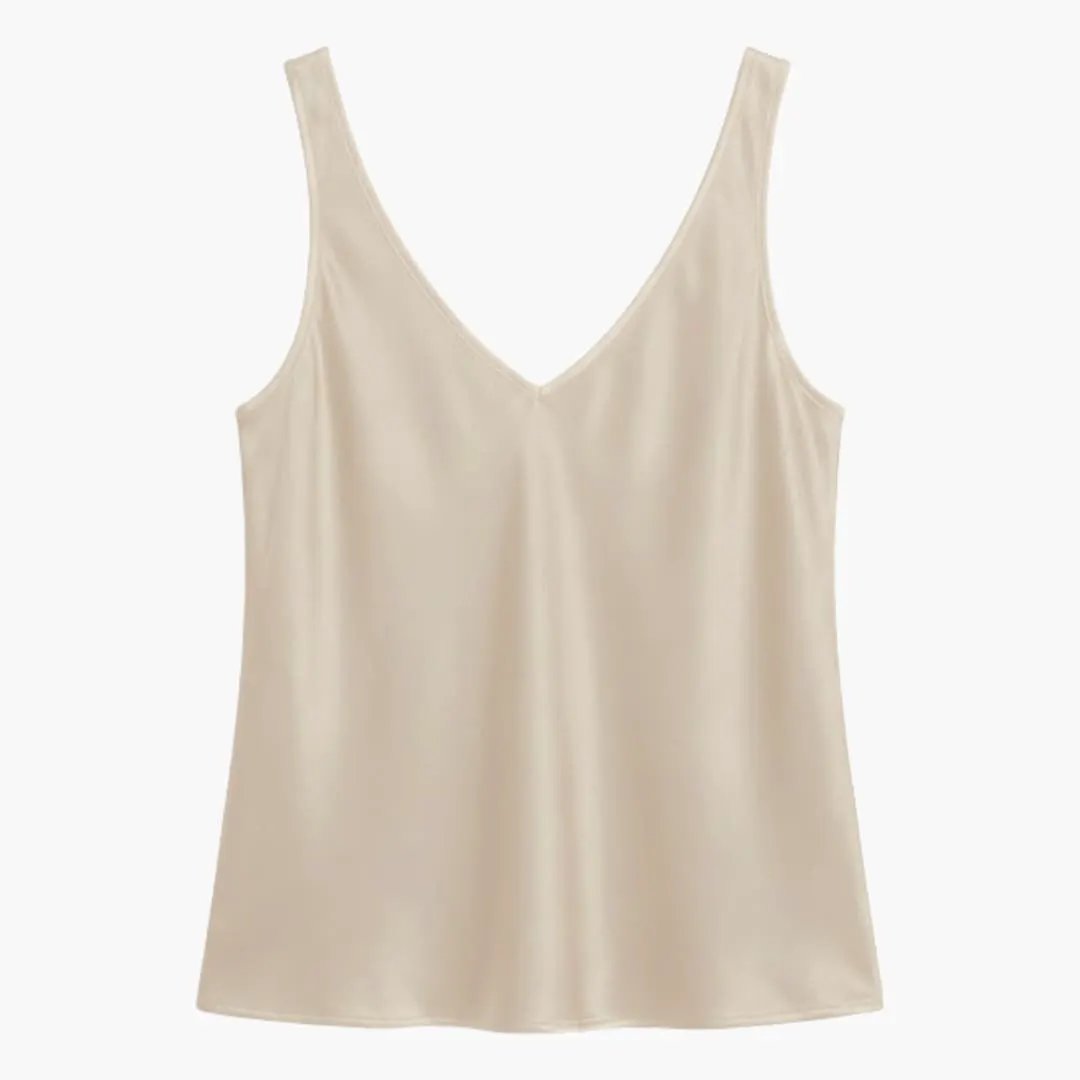 Women’s Silk Tank Top – Sleeveless Summer Top