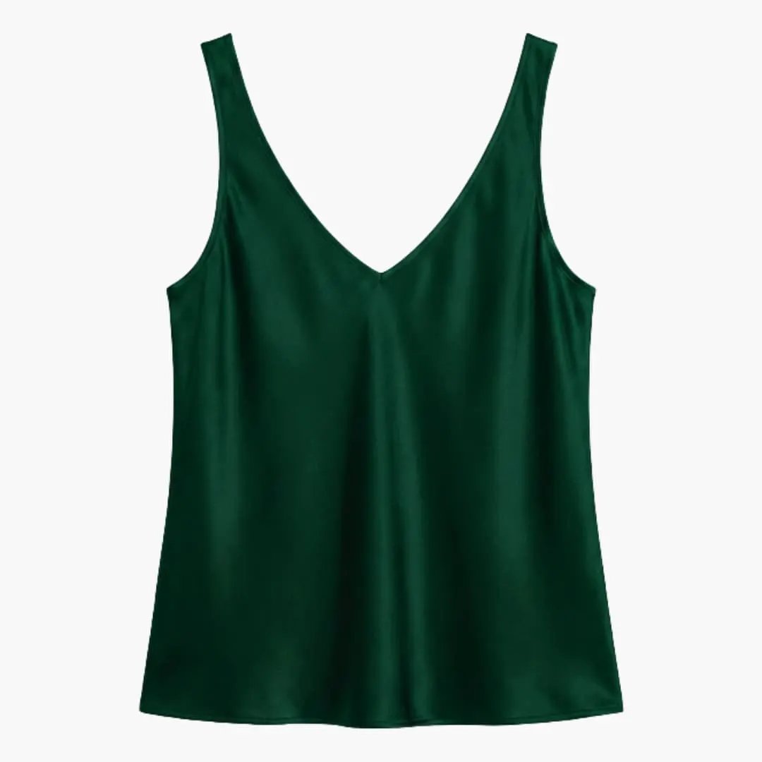 Women’s Silk Tank Top – Sleeveless Summer Top