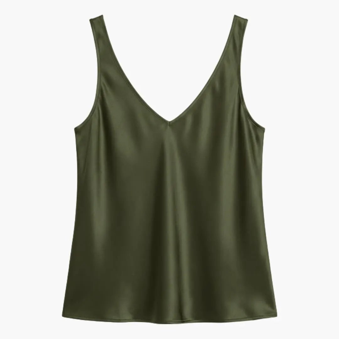 Women’s Silk Tank Top – Sleeveless Summer Top
