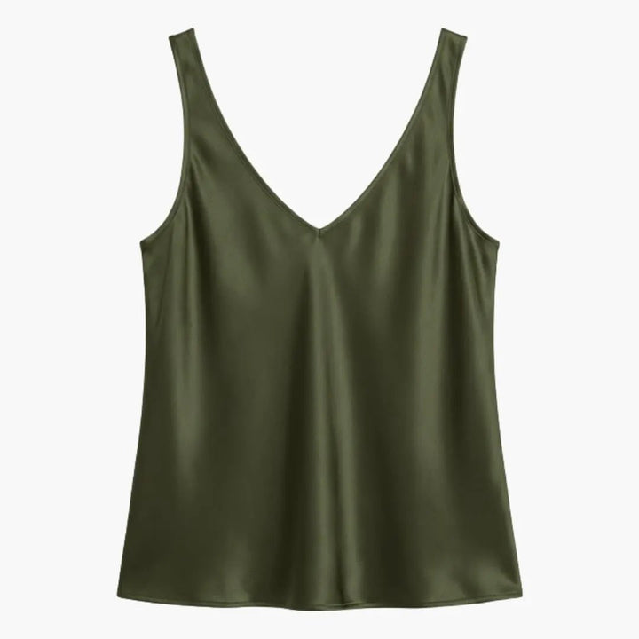 Women’s Silk Tank Top – Sleeveless Summer Top