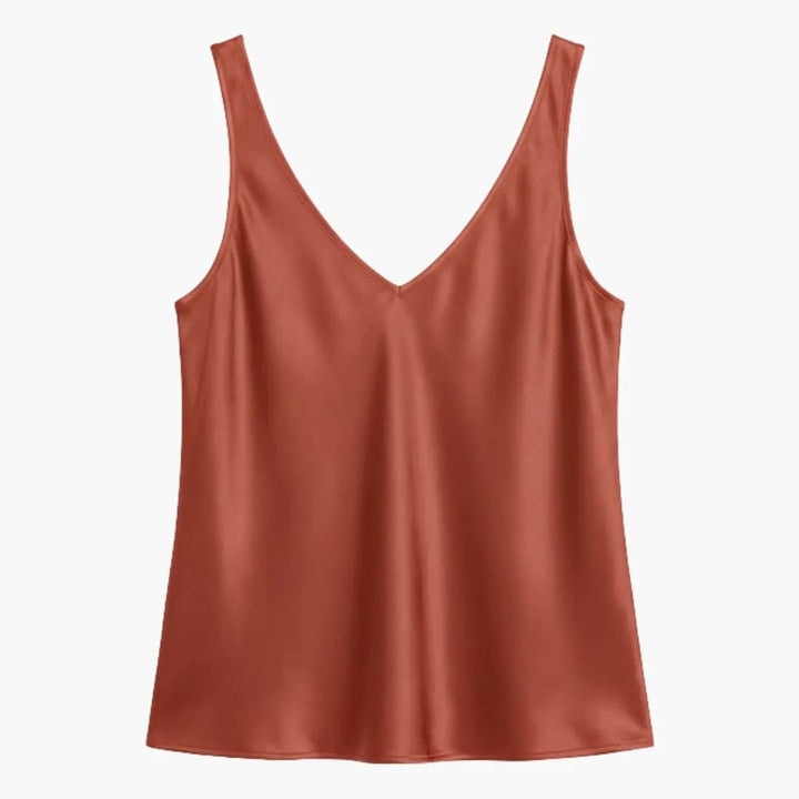 Women’s Silk Tank Top – Sleeveless Summer Top