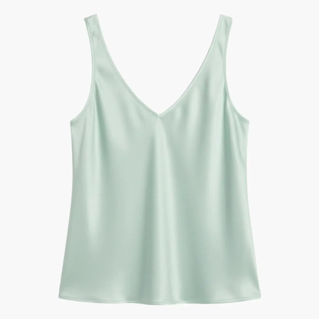 Women’s Silk Tank Top – Sleeveless Summer Top