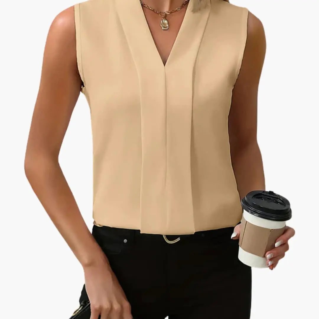Women’s Sleeveless Tank Top – Regular Fit