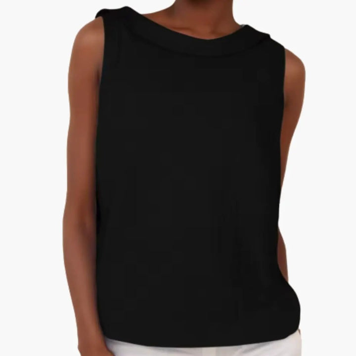 Women’s Sleeveless Roll Neck Top