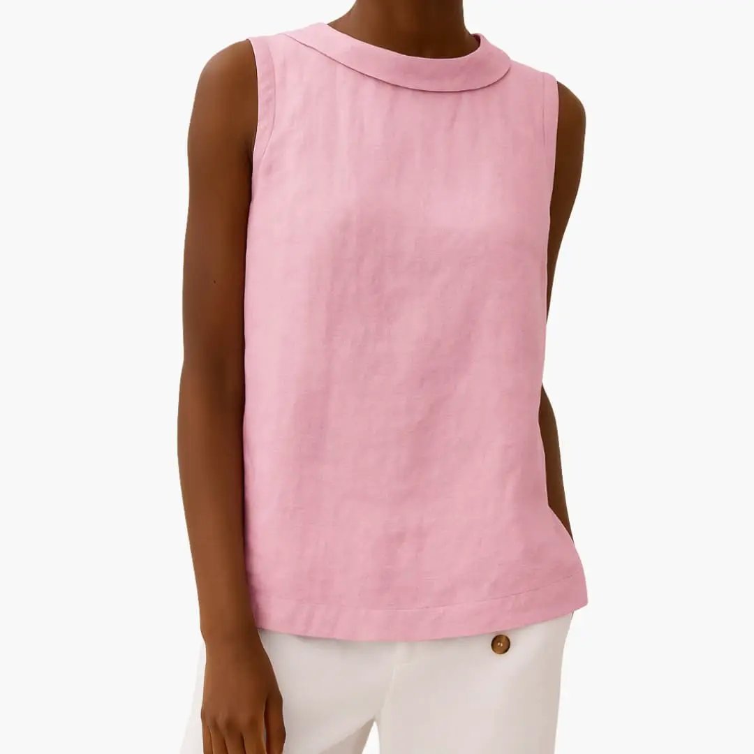 Women’s Sleeveless Roll Neck Top