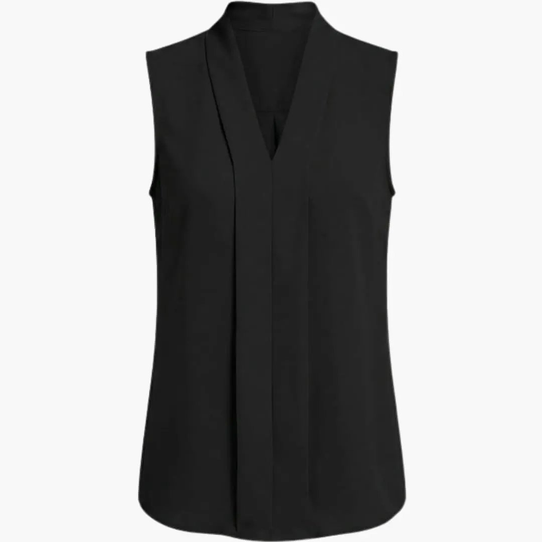 Women's Sleeveless Round Neck Top