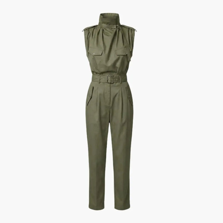 Women’s Straight Leg Jumpsuit without Sleeves