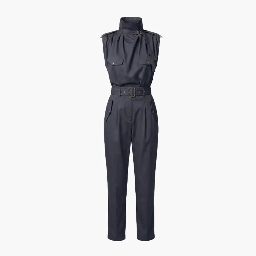 Women’s Straight Leg Jumpsuit without Sleeves