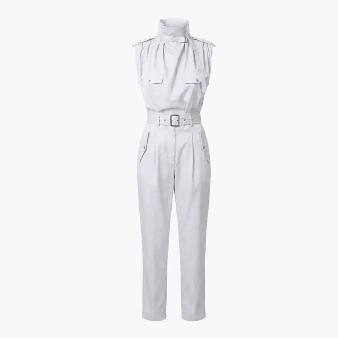 Women’s Straight Leg Jumpsuit without Sleeves