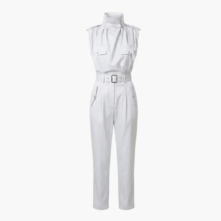 Women’s Straight Leg Jumpsuit without Sleeves
