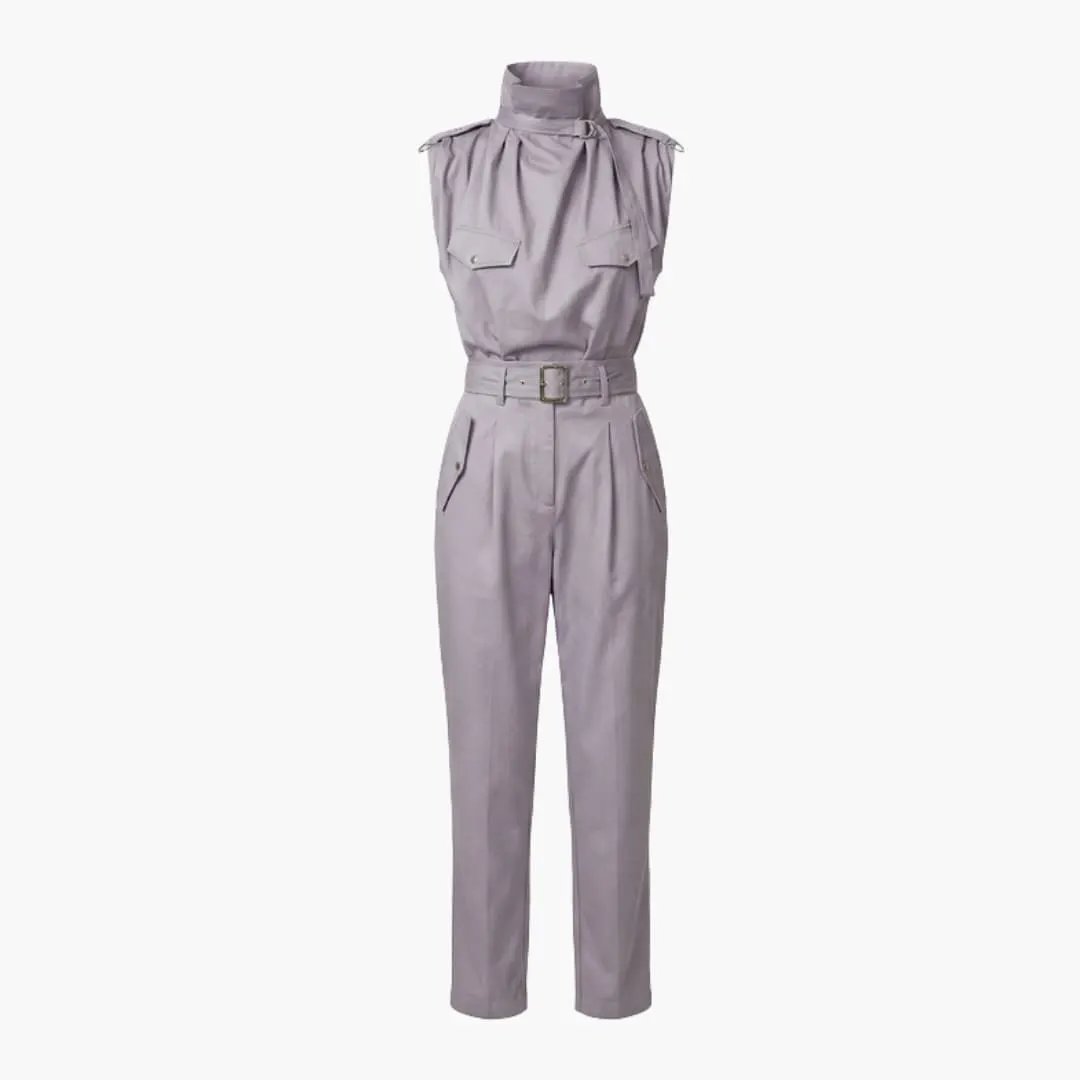 Women’s Straight Leg Jumpsuit without Sleeves